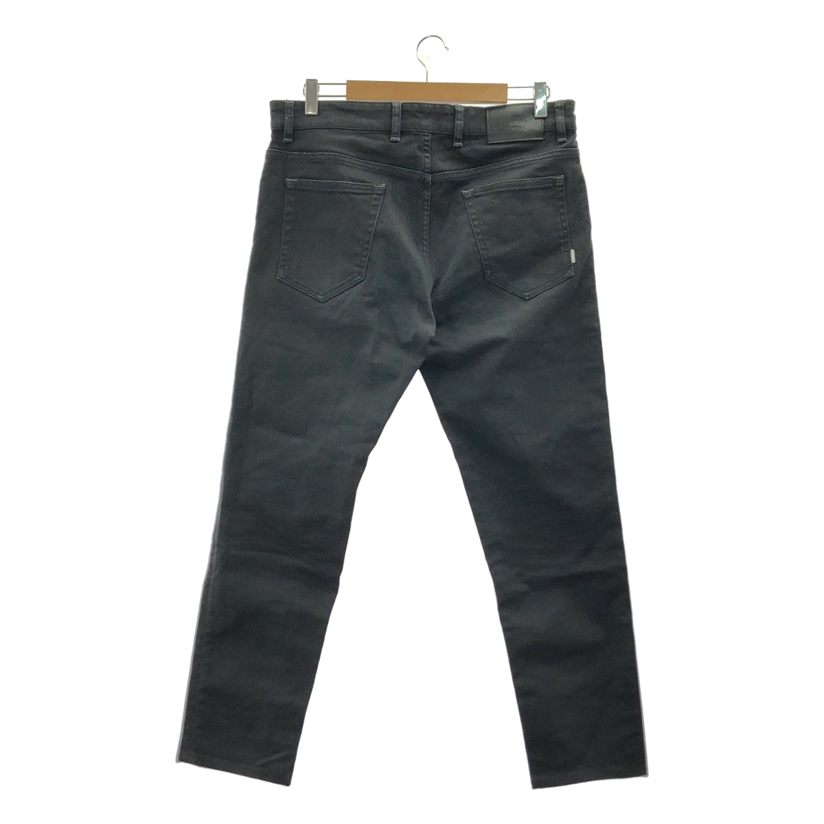 PT TORINO / ピーティートリノ REGGAE / レザーパッチ ブラック デニムパンツ