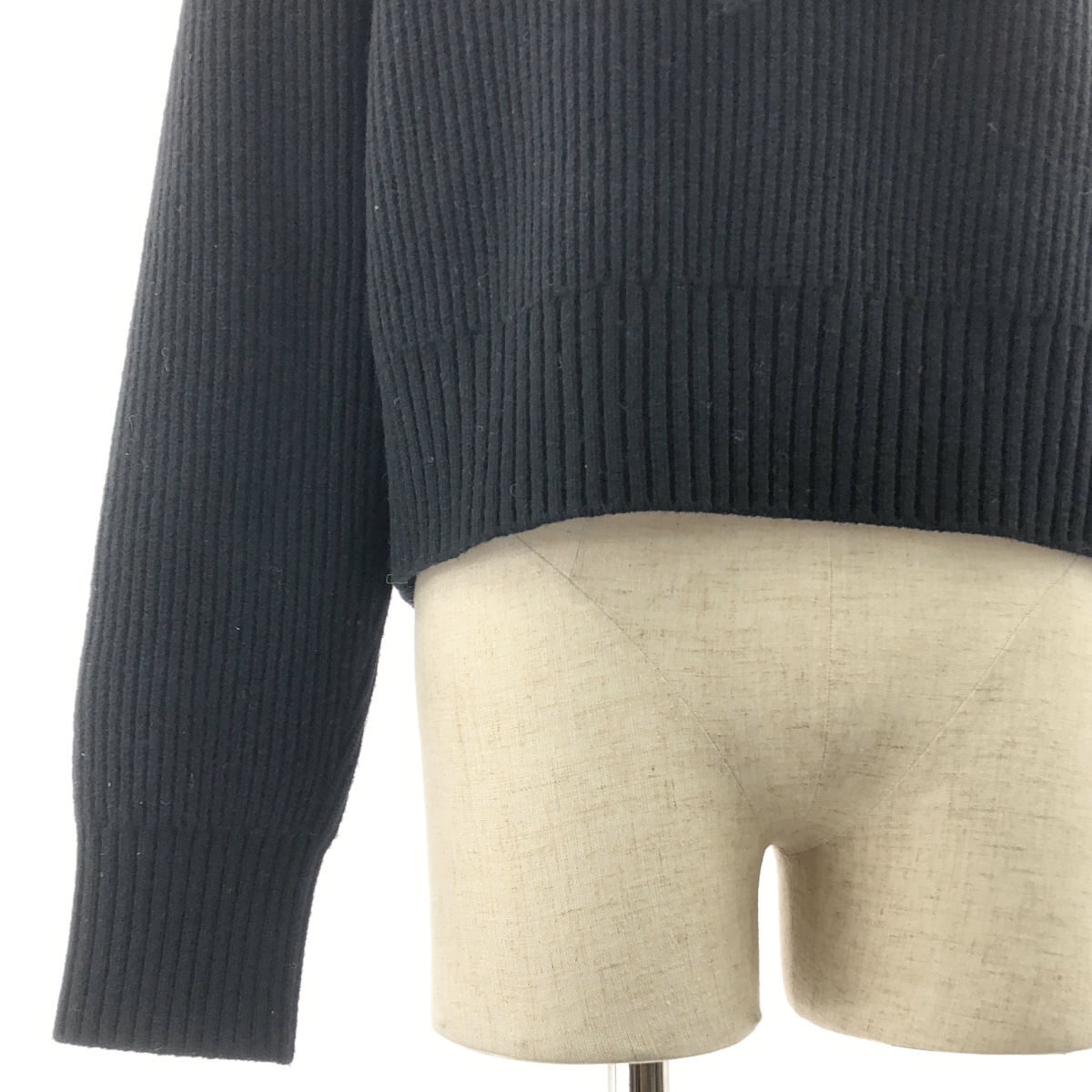 sacai / サカイ シアー切替 リブ ニット