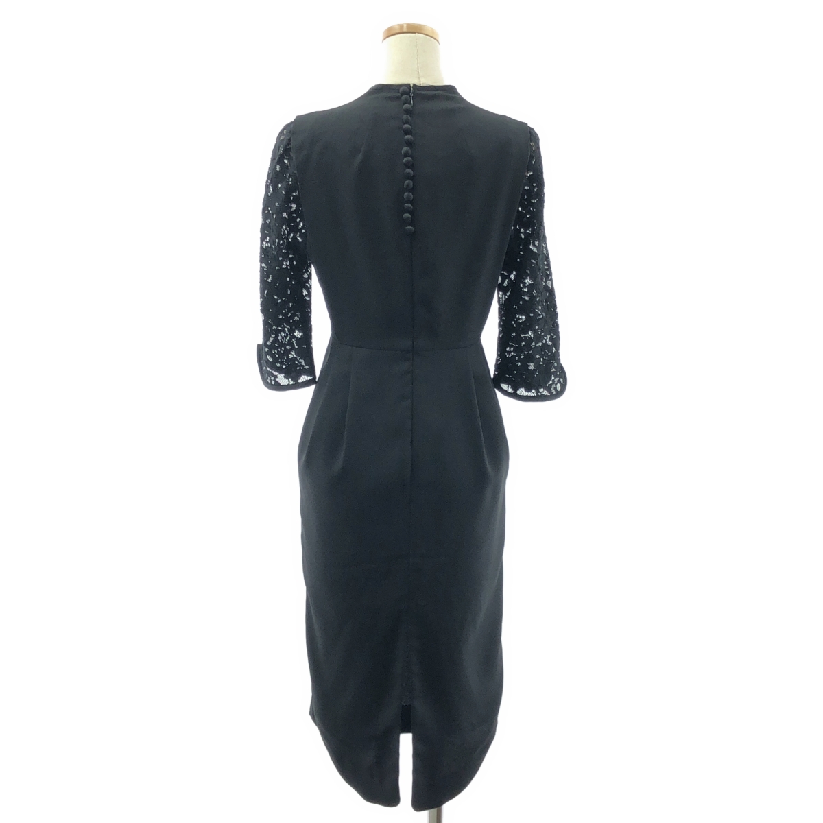 Mame Kurogouchi / マメクロゴウチ Lace Sleeve Dress 袖 レース ドレス ワンピース