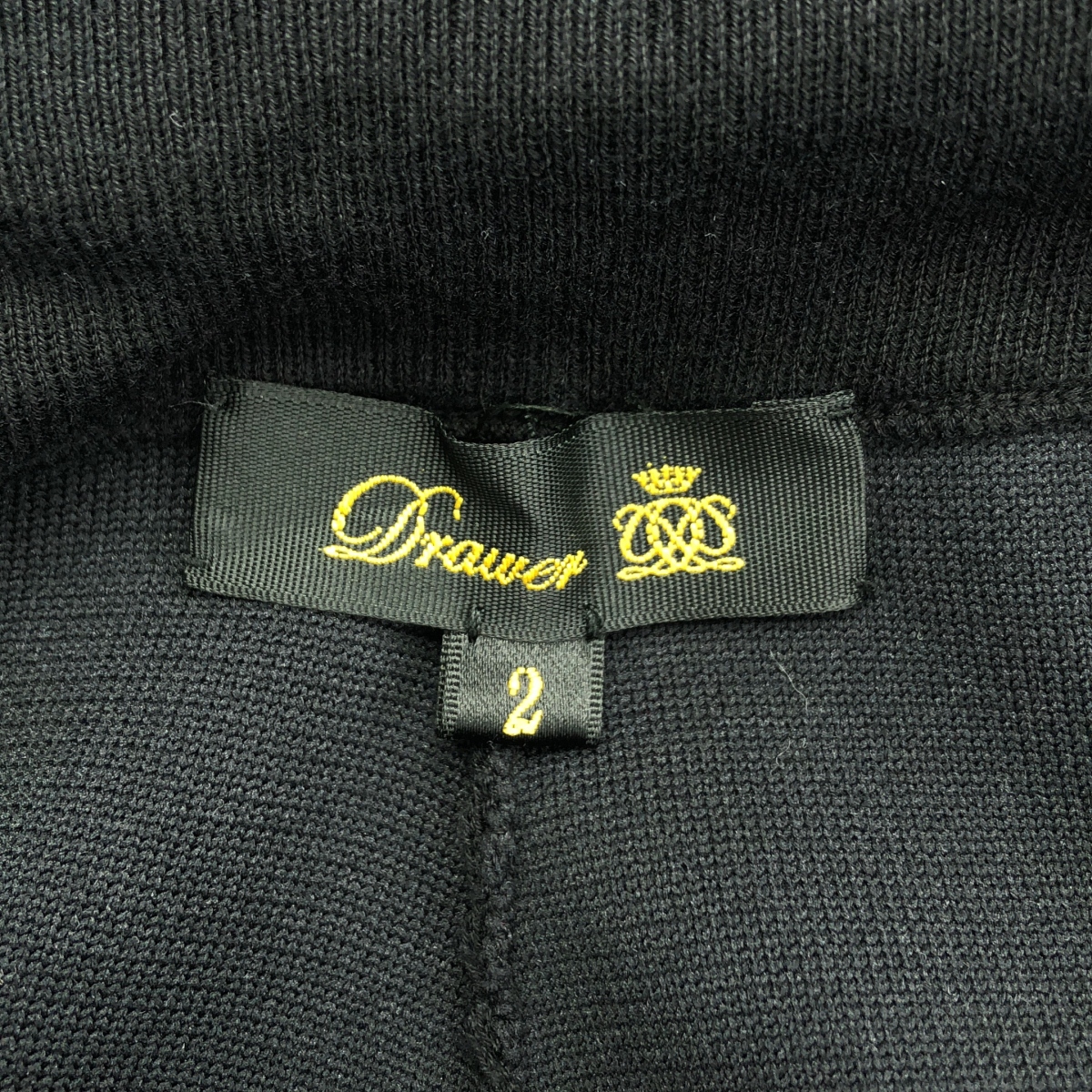 Drawer / ドゥロワー 16G ダブルフェイス ニット パンツ