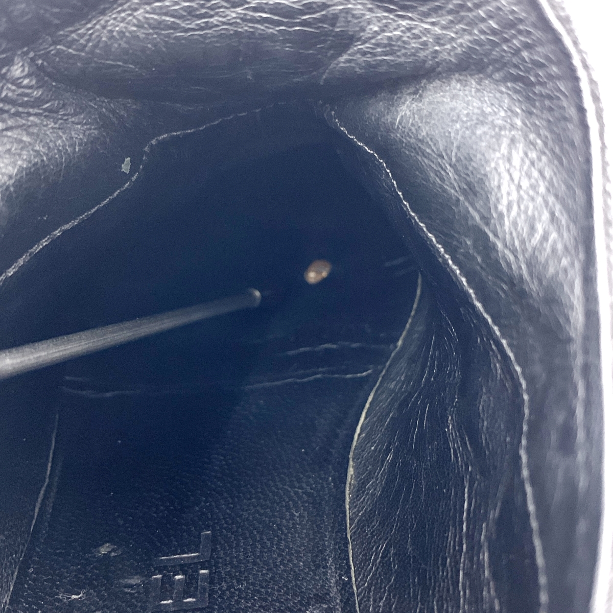 CHANEL / シャネル ココマーク レザー切替 レースアップシューズ