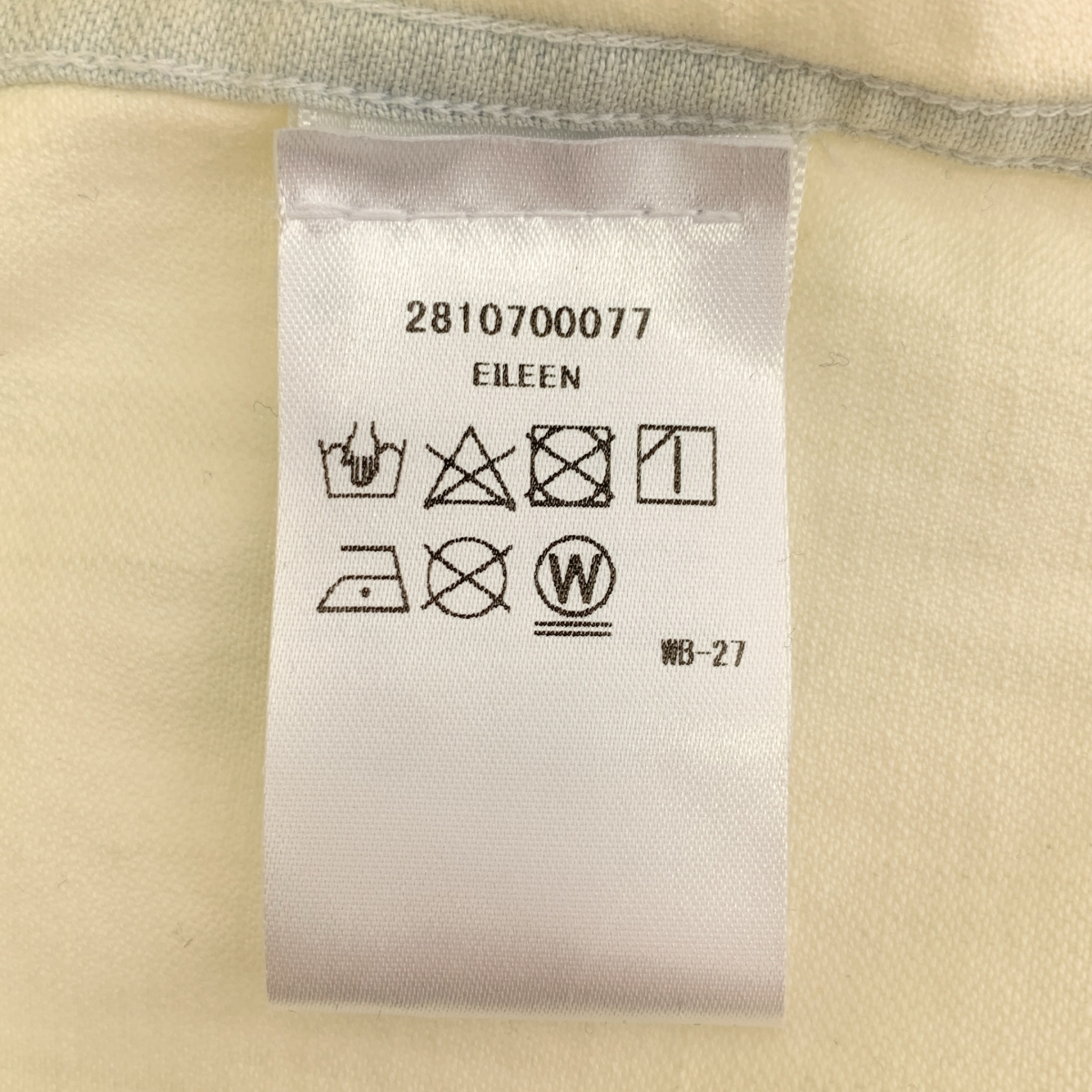 Frank&Eileen / フランクアンドアイリーン EILEEN / コットン ブリーチ シャツ ブラウス