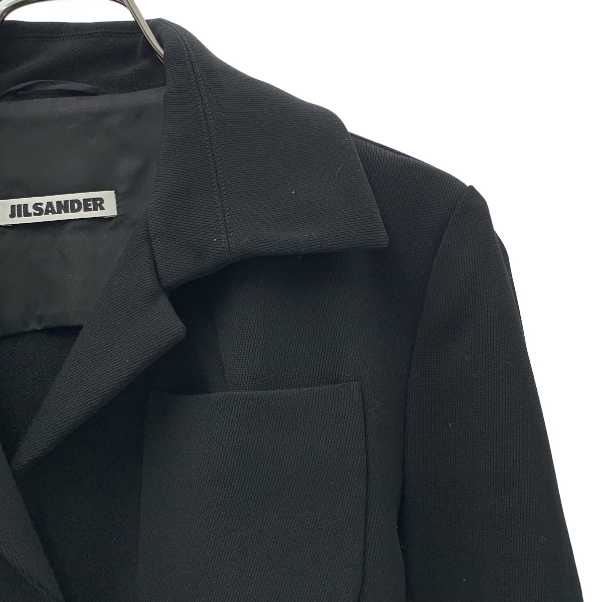 JIL SANDER / ジルサンダー セットアップ / ウール ベルテッド ジャケット / ストレート スラックス パンツ