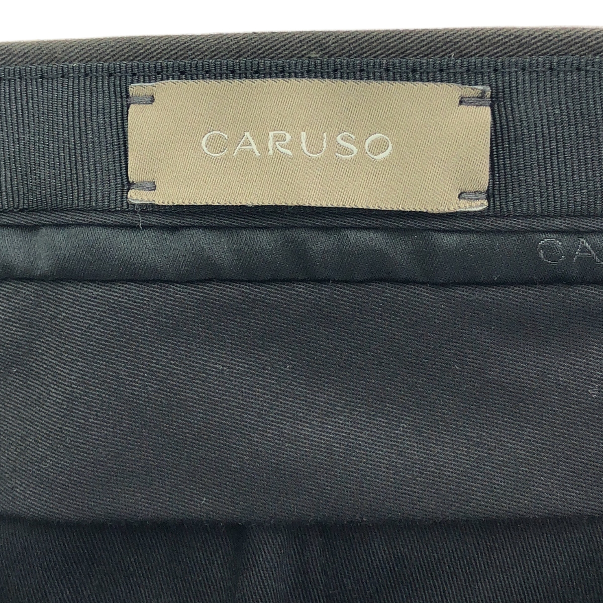 CARUSO / カルーゾ コットン スラックス パンツ