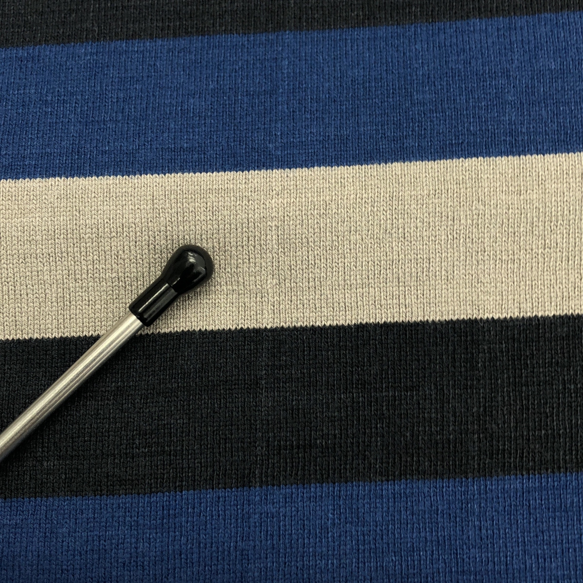 visvim / ビズビム コットン ボーダー フーデッド トップス トレーナー