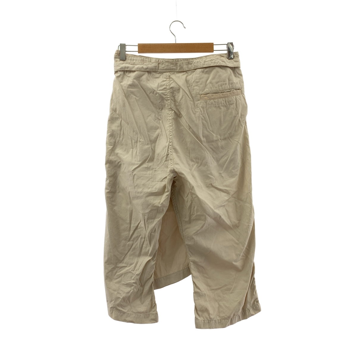 KAPITAL / キャピタル コットン リネン カーゴポケット ラップ タイパンツ