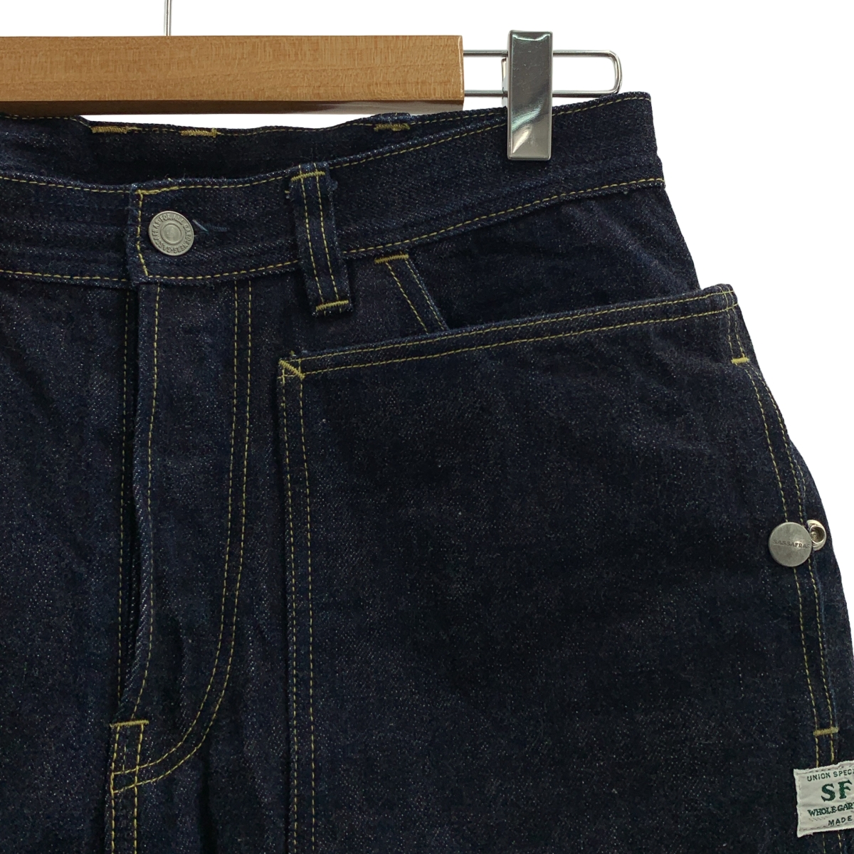 SASSAFRAS / ササフラス Fall Leaf R Pants フォールリーフ アール セルビッチ デニムパンツ