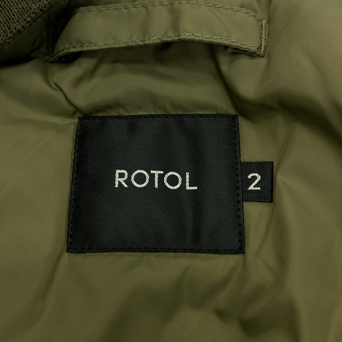 ROTOL / ロトル TORNADO BOMBER BLOUSON ジップディティール MA-1 ボンバージャケット
