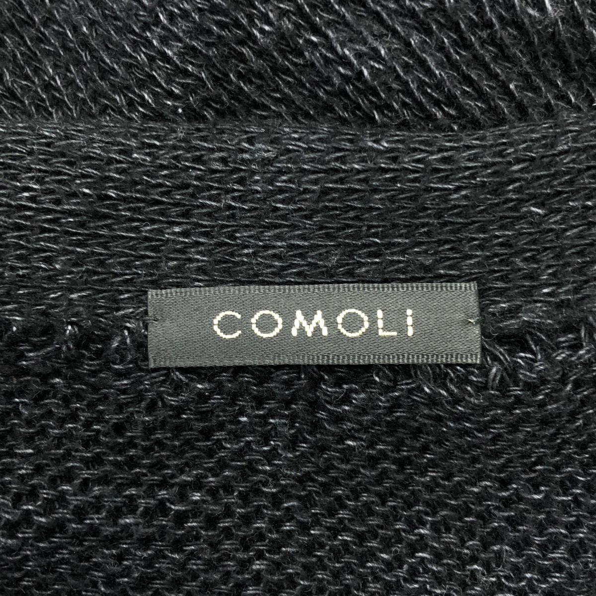 COMOLI / コモリ 7Gコットン ニットカーディガン