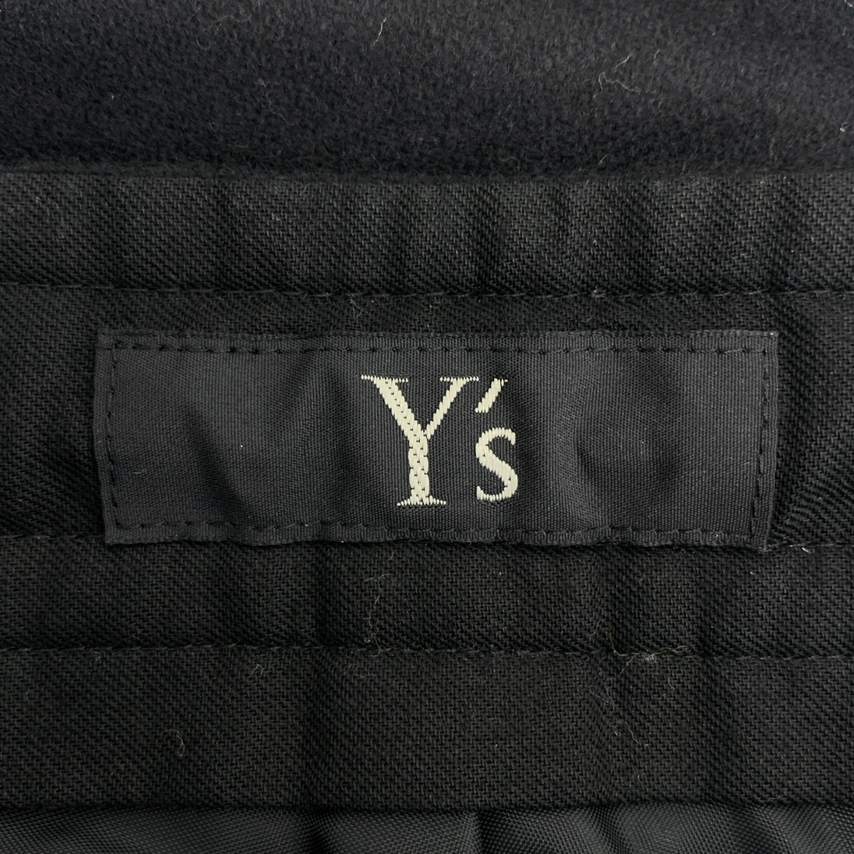 Y's / ワイズヨウジヤマモト ウール サイドジップ ドローストリング リブ パンツ / 総裏地