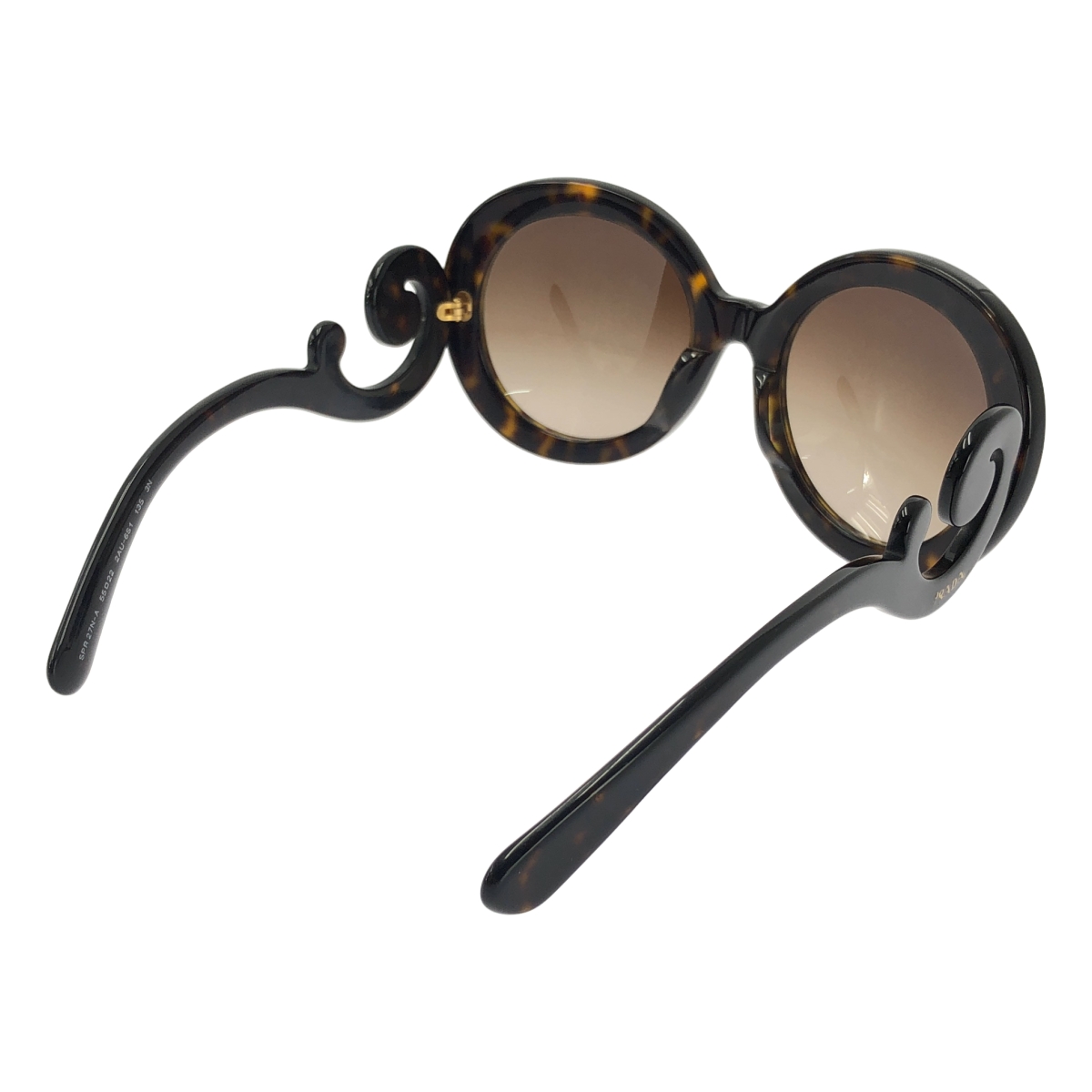 PRADA / プラダ SPR27N-A / ミニマルバロック ロゴ サングラス アイウェア / 純正ケース付き