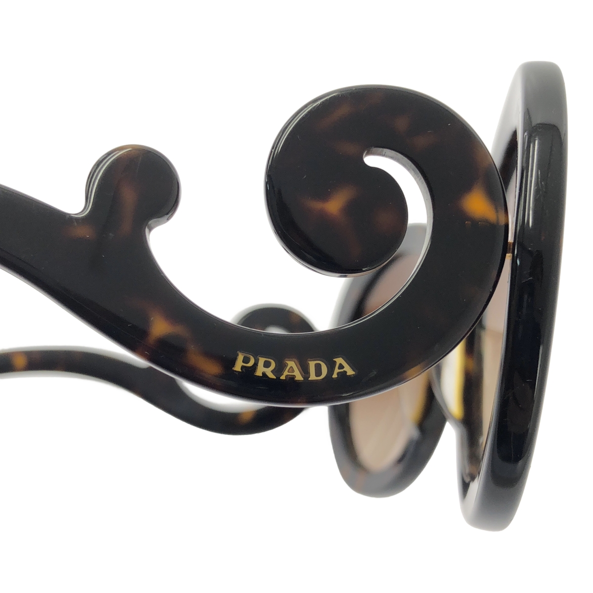 PRADA / プラダ SPR27N-A / ミニマルバロック ロゴ サングラス アイウェア / 純正ケース付き