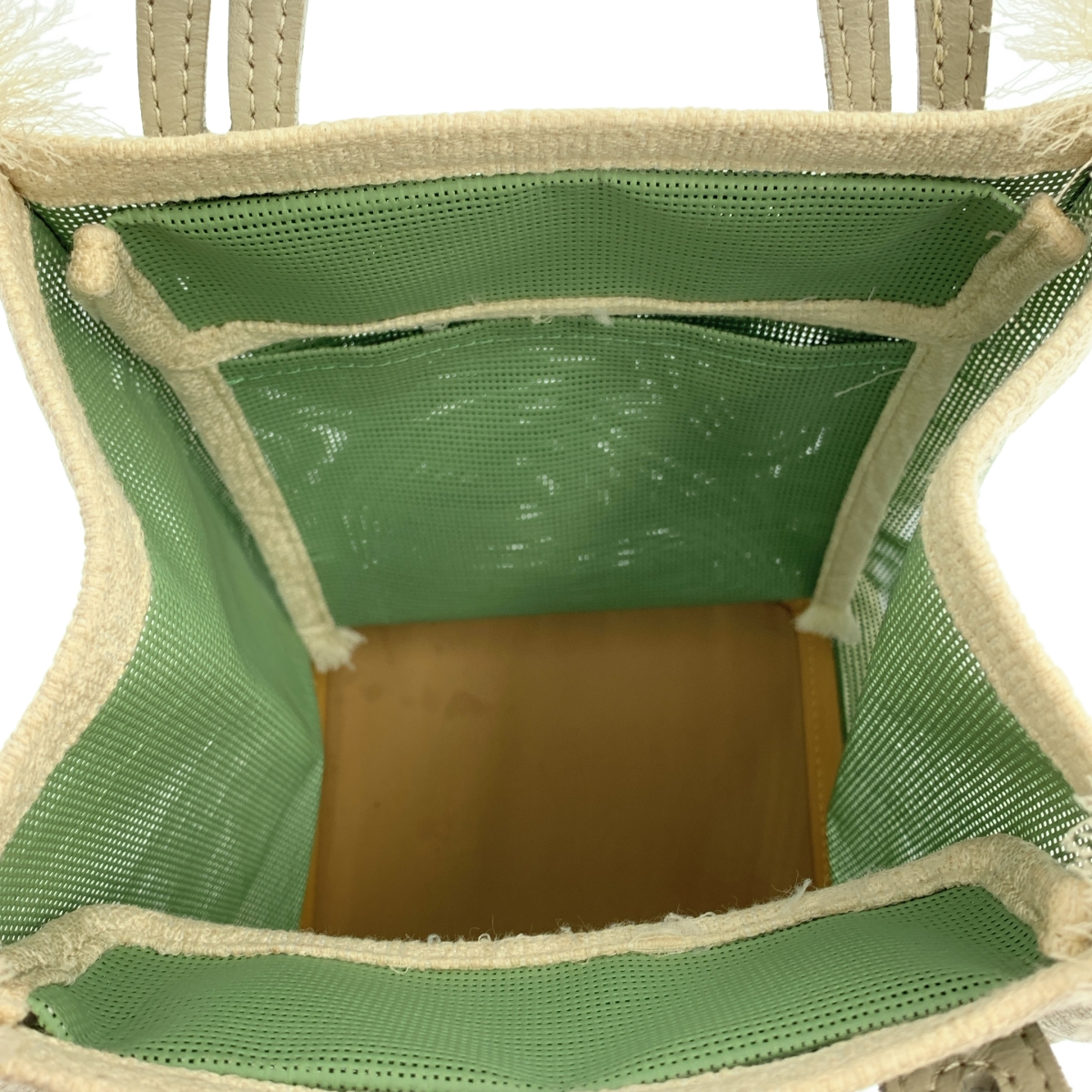 A VACATION / アヴァケーション CARAMEL MESH / メッシュトートバッグ