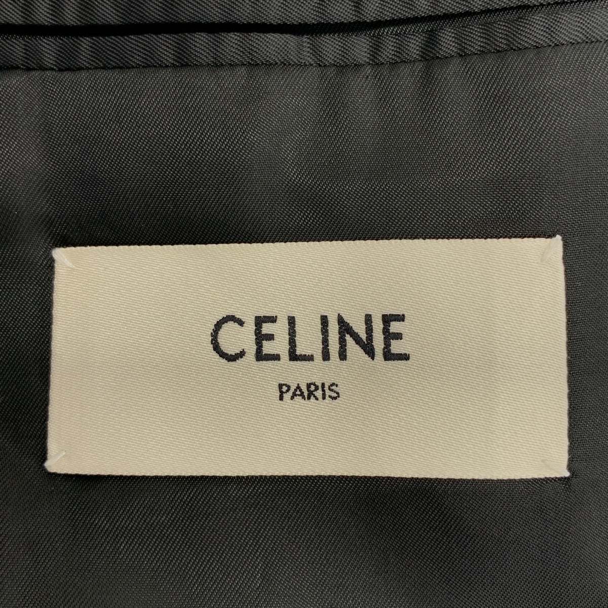 CELINE / セリーヌ by Hedi Slimane エディ / ウール ピークドラペル ダブルジャケット