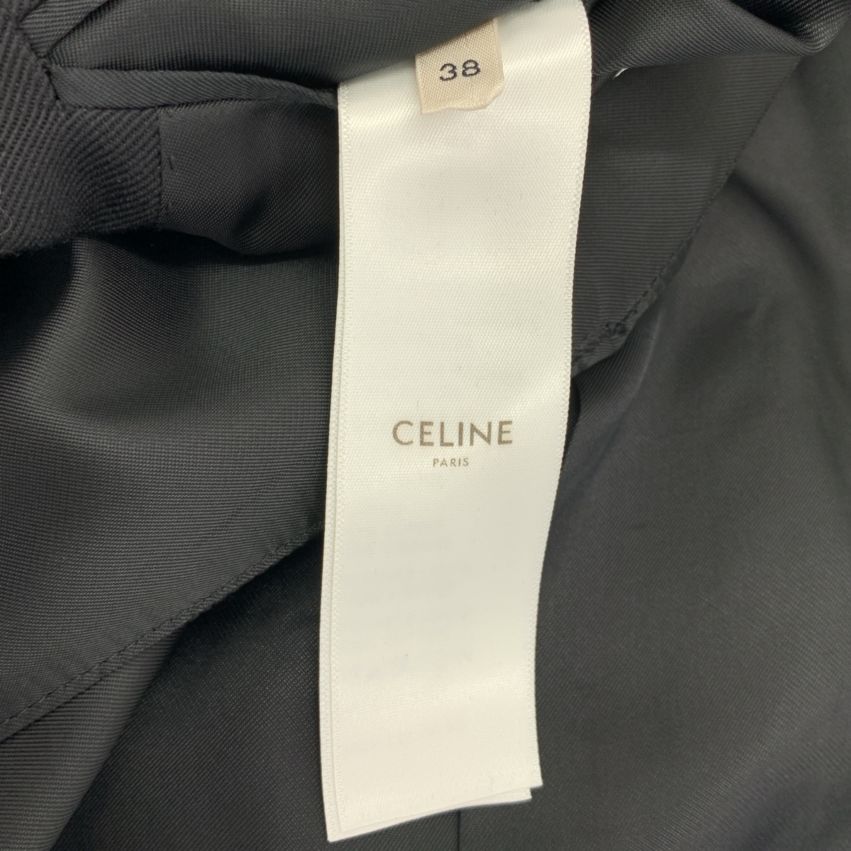 CELINE / セリーヌ by Hedi Slimane エディ / ウール ピークドラペル ダブルジャケット