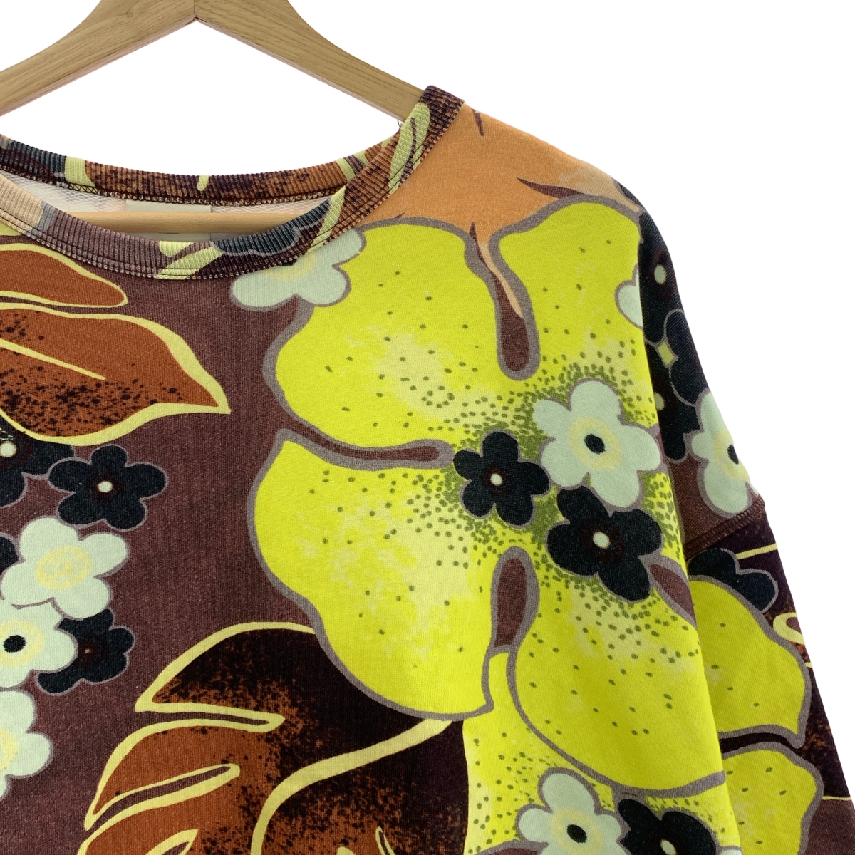 DRIES VAN NOTEN / ドリスヴァンノッテン コットン フローラル 半袖スウェット