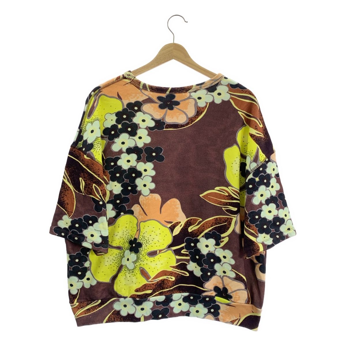 DRIES VAN NOTEN / ドリスヴァンノッテン コットン フローラル 半袖スウェット