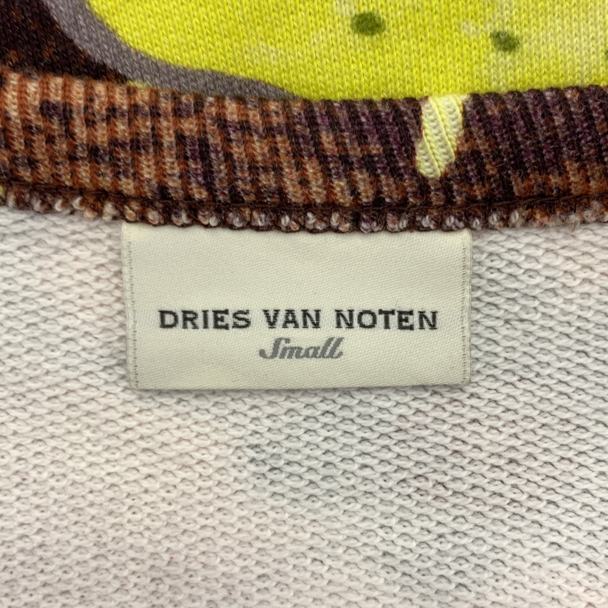 DRIES VAN NOTEN / ドリスヴァンノッテン コットン フローラル 半袖スウェット
