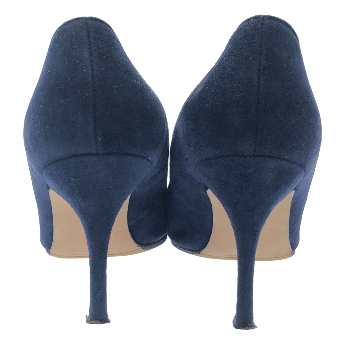 MANOLO BLAHNIK / マノロブラニク スウェードレザー ポインテッドトゥ パンプス