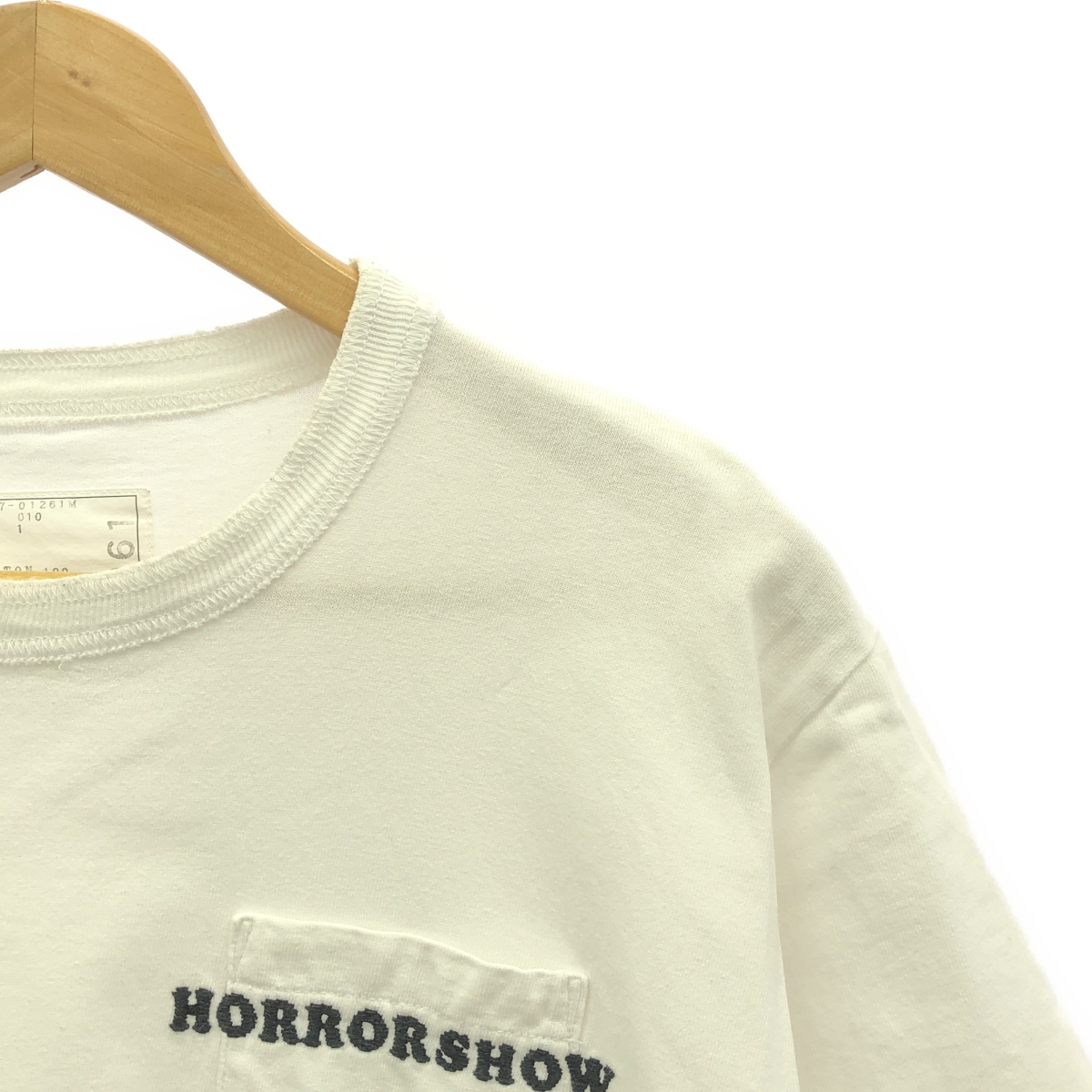 sacai / サカイ HORROR SHOW Tee / ロゴ ポケット Tシャツ カットソー