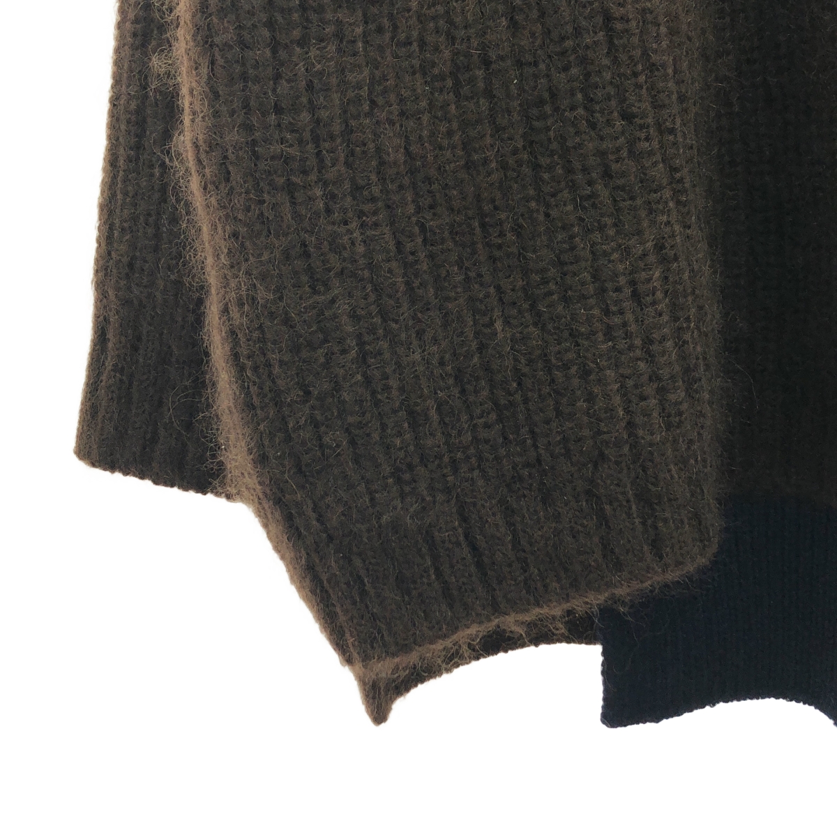 kolor / カラー CRAZY PATTERN KNIT ウール モヘア クレイジーパターン ニット