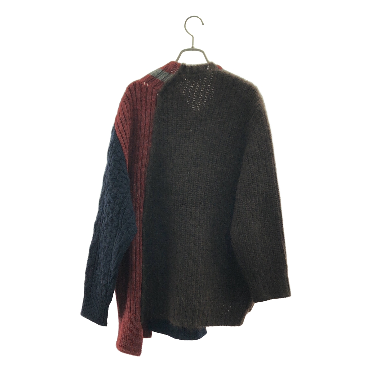 kolor / カラー CRAZY PATTERN KNIT ウール モヘア クレイジーパターン ニット