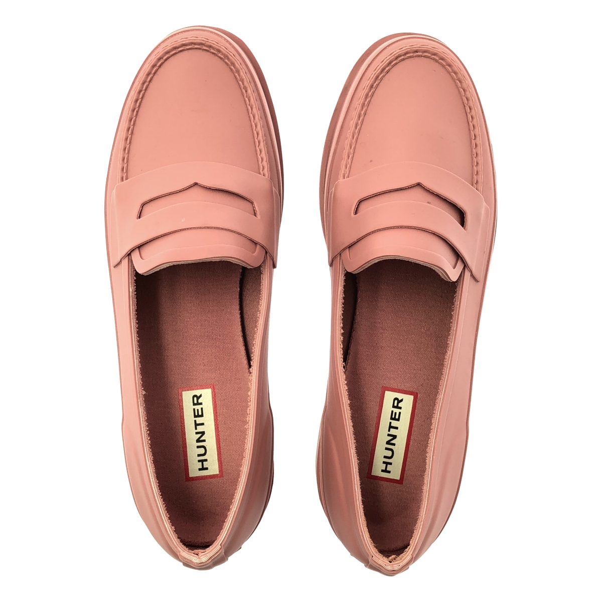 HUNTER / ハンター PENNY LOAFER  / ロゴ ペニーローファー レインシューズ