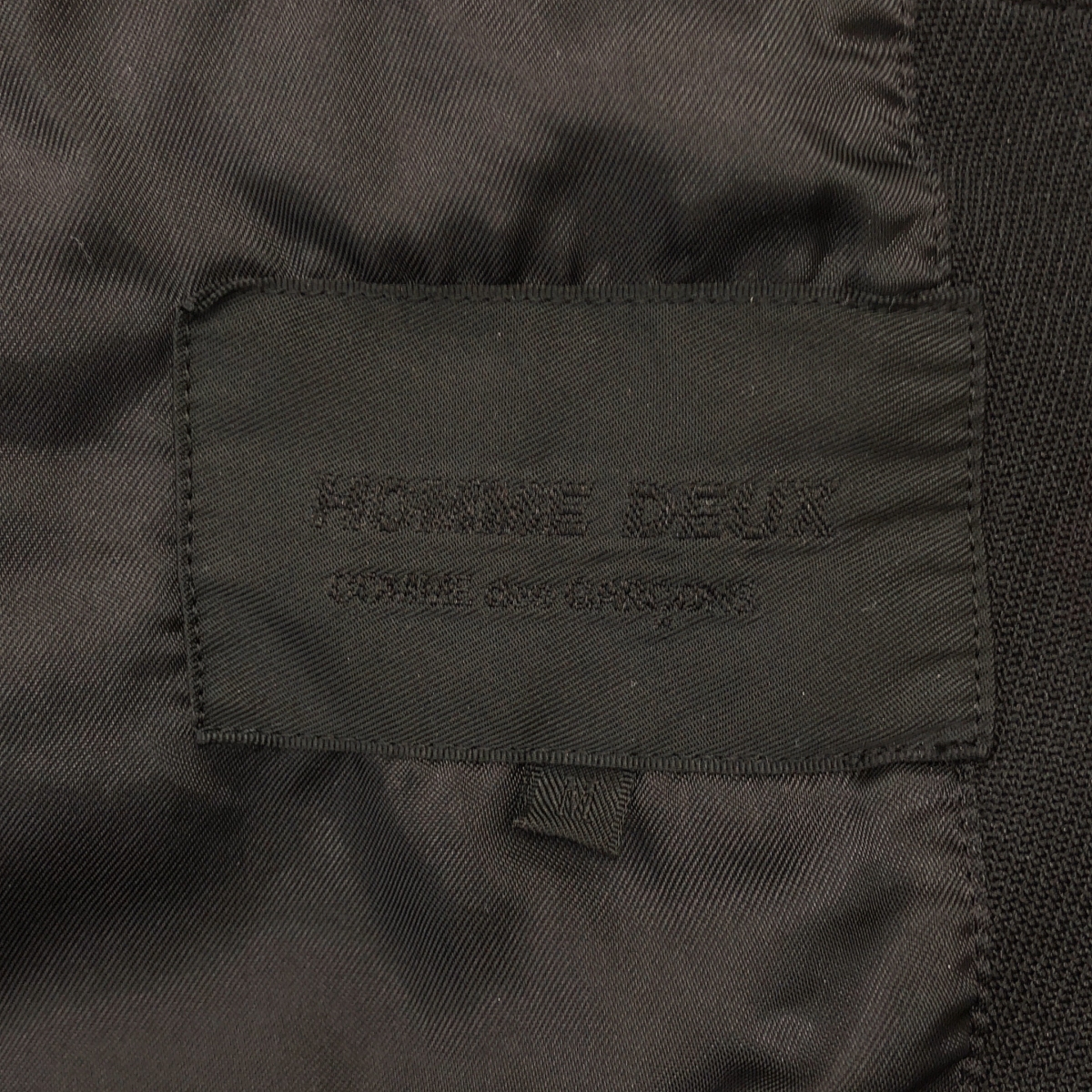 COMME des GARCONS HOMME DEUX / コムデギャルソンオムドゥ ポリエステル縮絨 トレンチコート