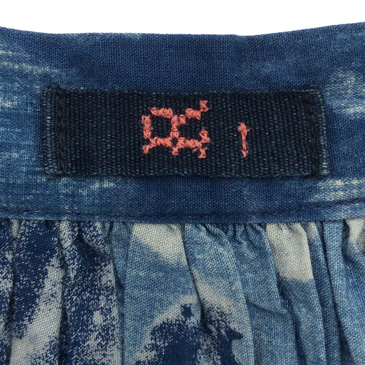 45r / フォーティファイブアール コットン フラワー ギャザー ロングスカート