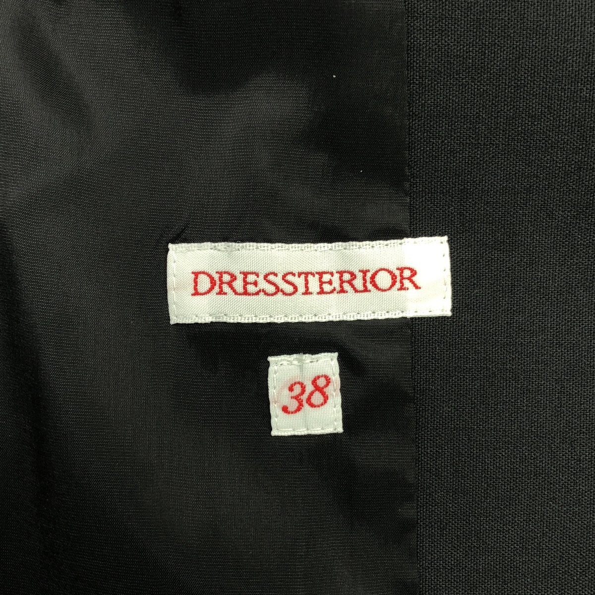 DRESSTERIOR / ドレステリア テーラード ロング ジレ