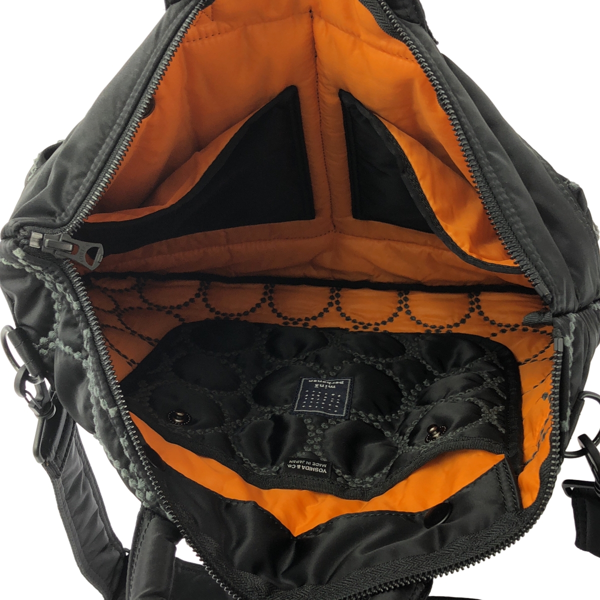 mina perhonen / ミナペルホネン × PORTER / ポーター tambourine HELMET BAG / 2way ショルダー付き タンバリン エンブロイダリー ヘルメットバッグ