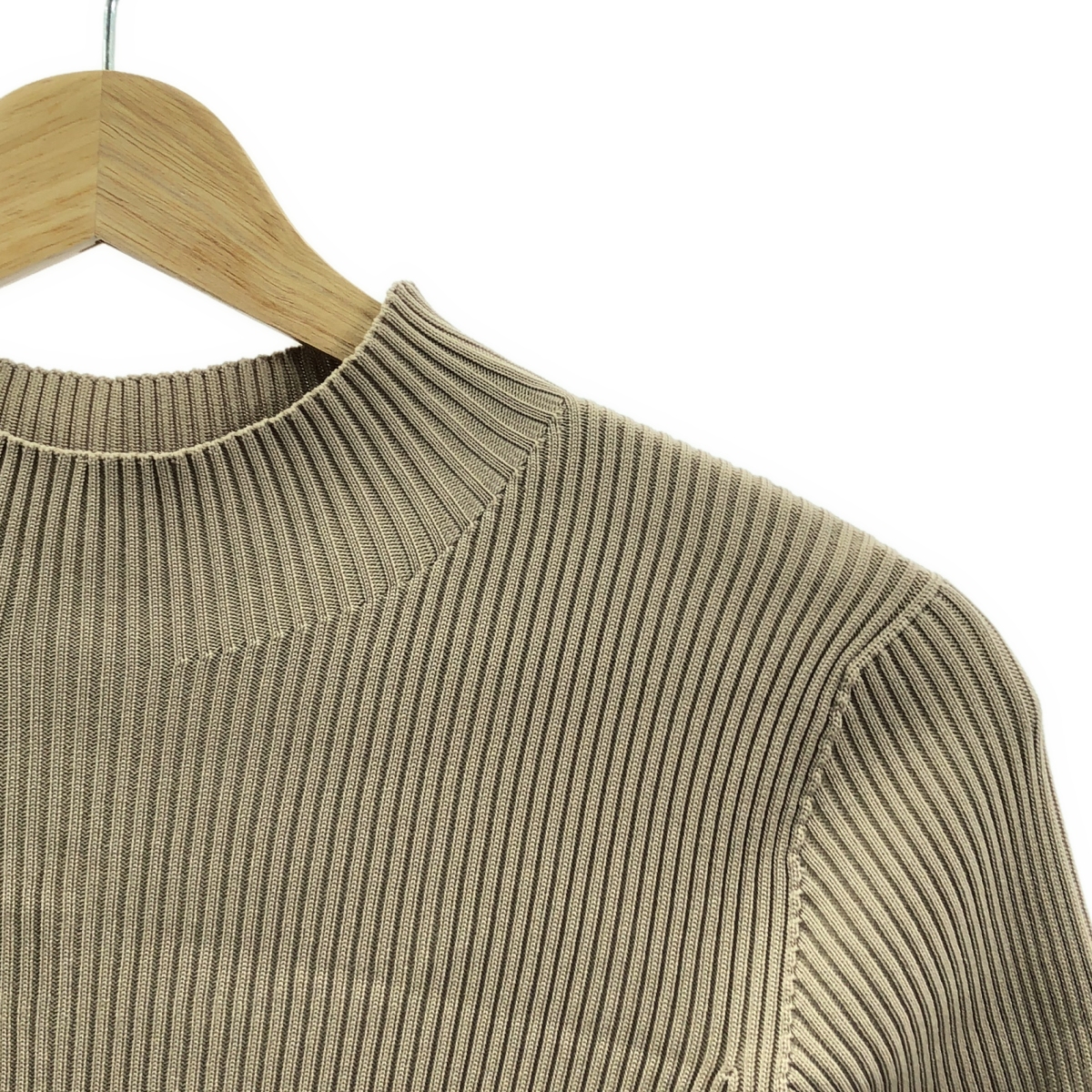 CFCL / シーエフシーエル PORTRAIT DRESS 2 ポートレートドレス / リブ フレア ロングワンピース