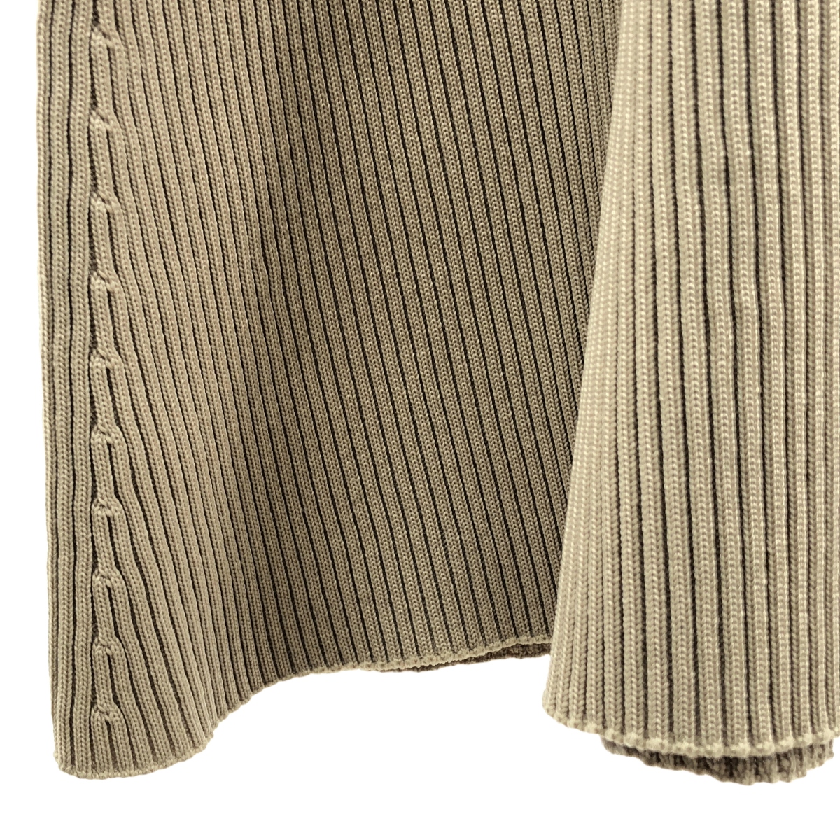 CFCL / シーエフシーエル PORTRAIT DRESS 2 ポートレートドレス / リブ フレア ロングワンピース