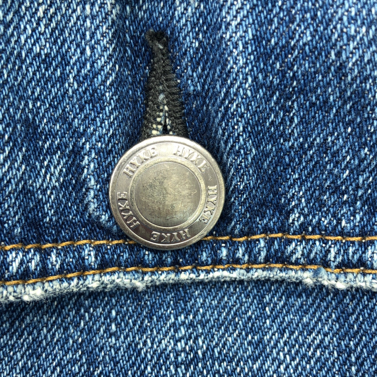 HYKE / ハイク DENIM JACKET BIG FIT / ダメージ加工 デニム オーバー ジャケット