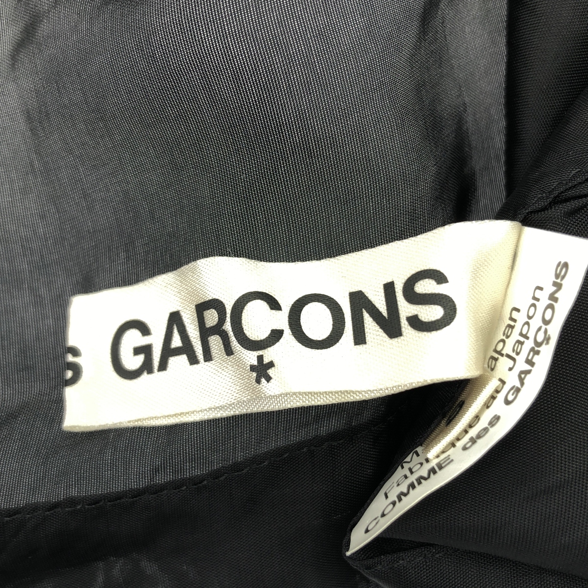 COMME des GARCONS / コムデギャルソン フリル 装飾 バックオープン アジャスター ブラウス ベスト