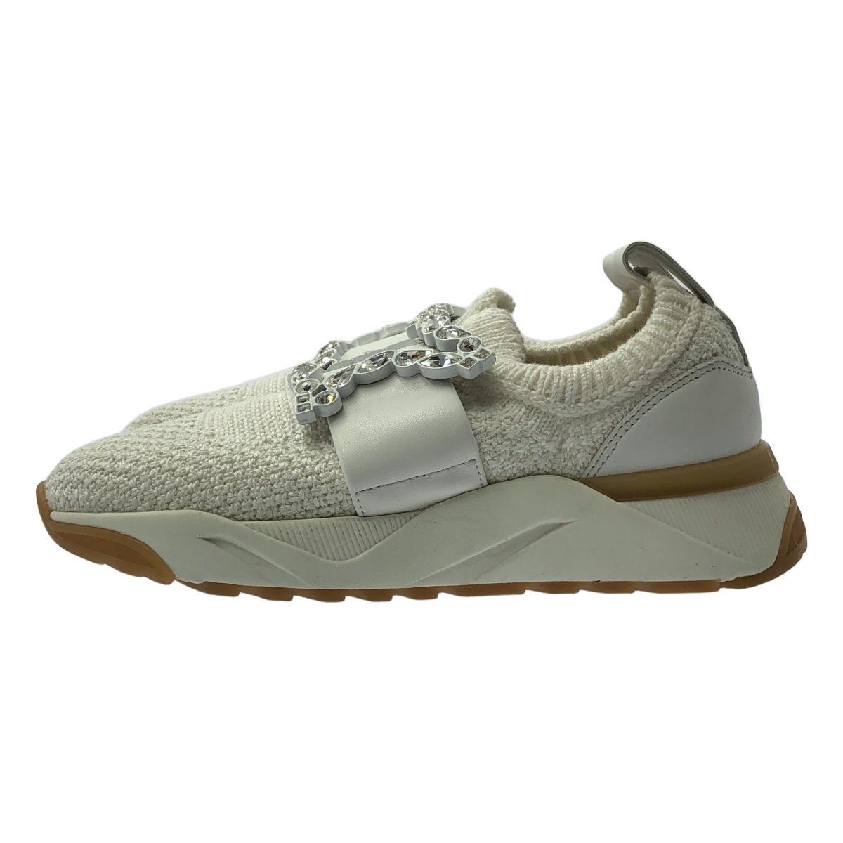 Santoni / サントーニ ビジューバックル スニーカー