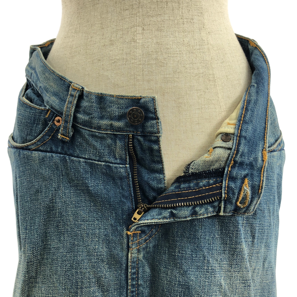 JUNYA WATANABE COMME des GARCONS / ジュンヤワタナベ クレイジーパターン マーメイド デニムスカート