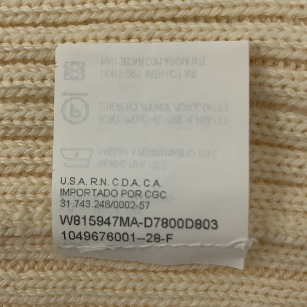 VALENTINO / ヴァレンティノ ウール タートルネック ファースリーブ ニット セーター