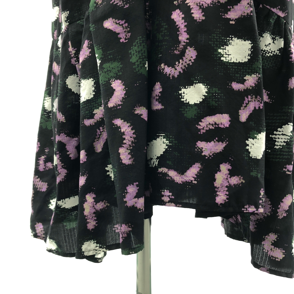 Christian Wijnants / クリスチャンワイナンツ シルク100% 総柄 プリント ボリューム ワンピース