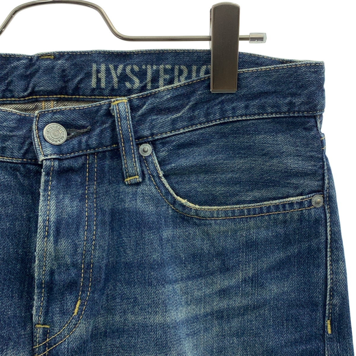 HYSTERIC GLAMOUR / ヒステリックグラマー スタッズ ダメージ加工 デニム パンツ