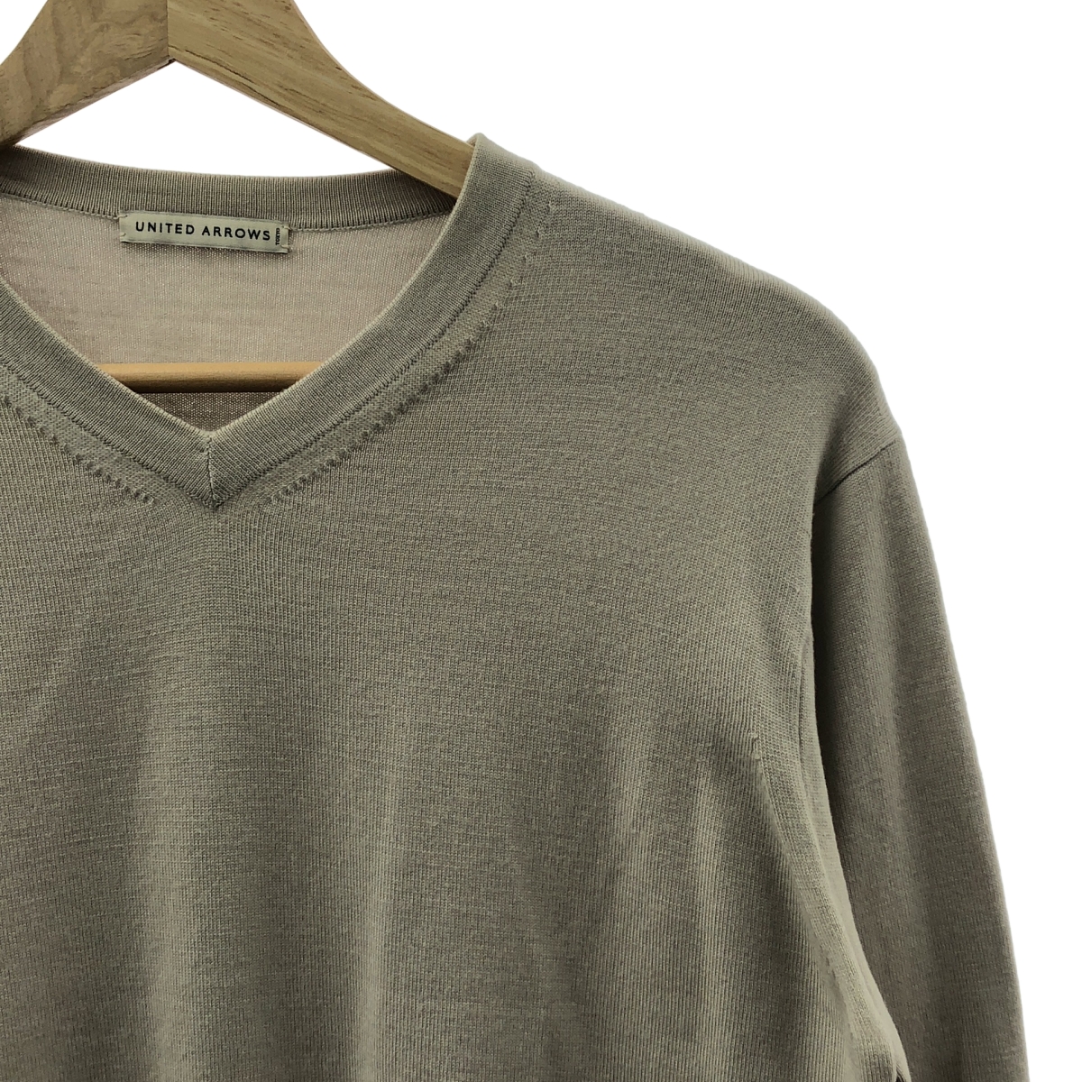 UNITED ARROWS / ユナイテッドアローズ コットンハイゲージ クルーネック
