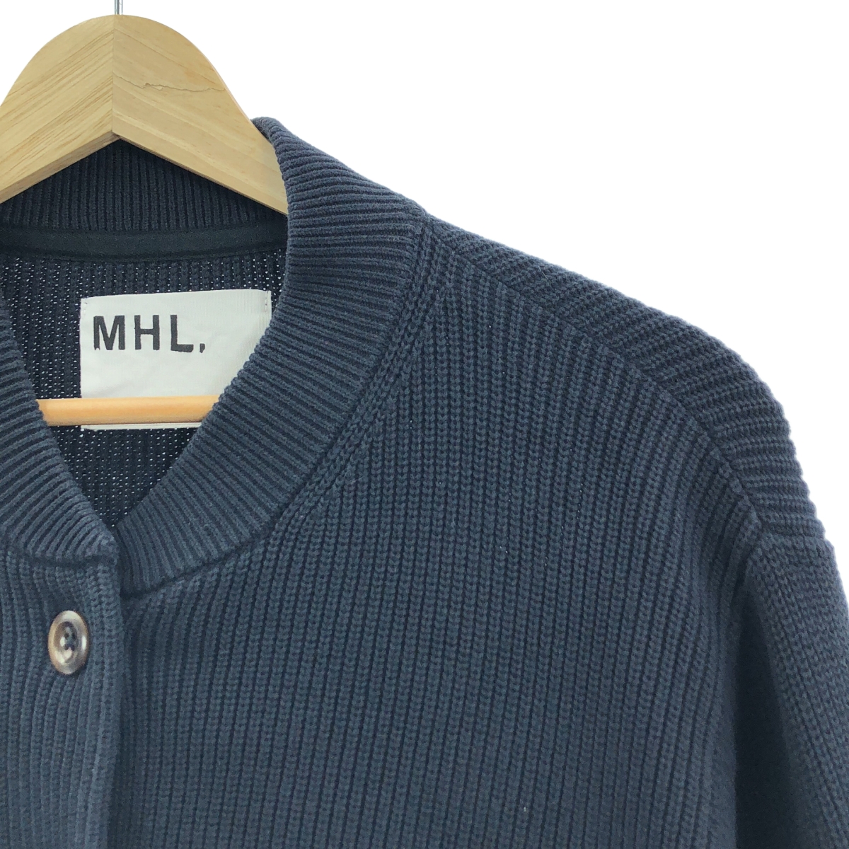 MARGARET HOWELL / マーガレットハウエル コットン ニット カーディガン