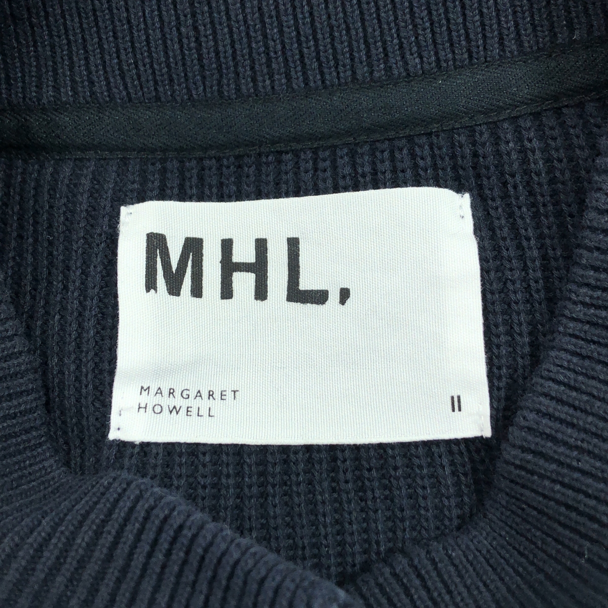 MARGARET HOWELL / マーガレットハウエル コットン ニット カーディガン