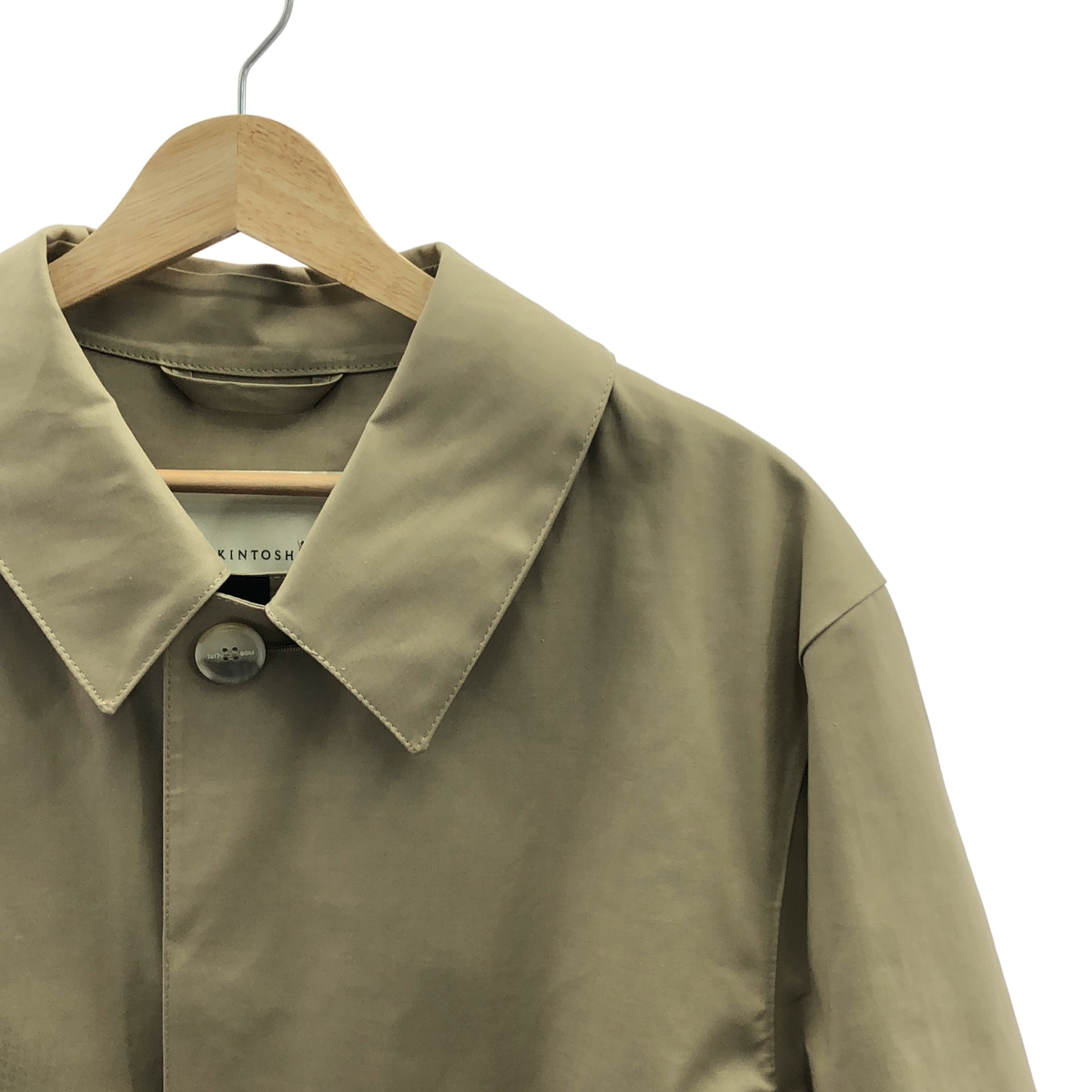 1017 ALYX 9SM / アリクス × MACKINTOSH / COAT EYELET AND CAMO TREATMENT ステンカラーコート