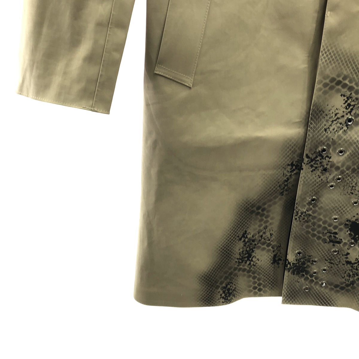 1017 ALYX 9SM / アリクス × MACKINTOSH / COAT EYELET AND CAMO TREATMENT ステンカラーコート