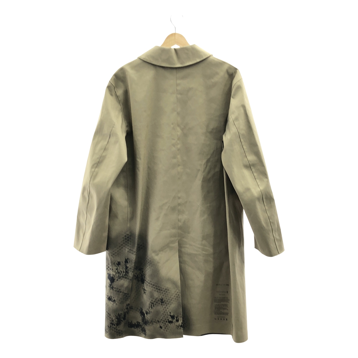 1017 ALYX 9SM / アリクス × MACKINTOSH / COAT EYELET AND CAMO TREATMENT ステンカラーコート