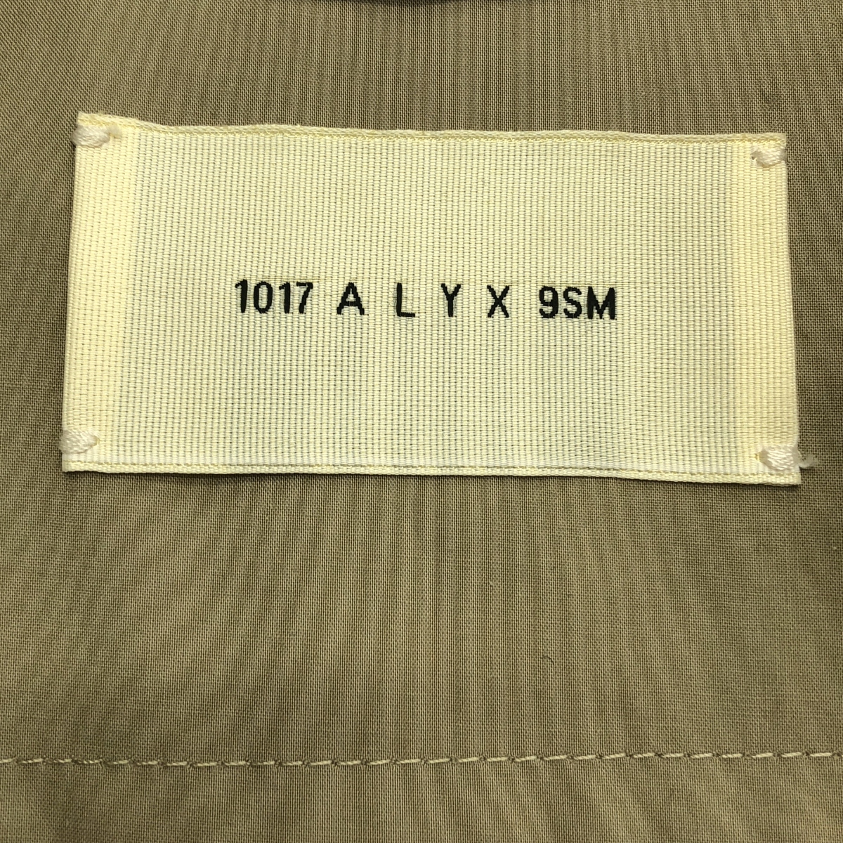 1017 ALYX 9SM / アリクス × MACKINTOSH / COAT EYELET AND CAMO TREATMENT ステンカラーコート