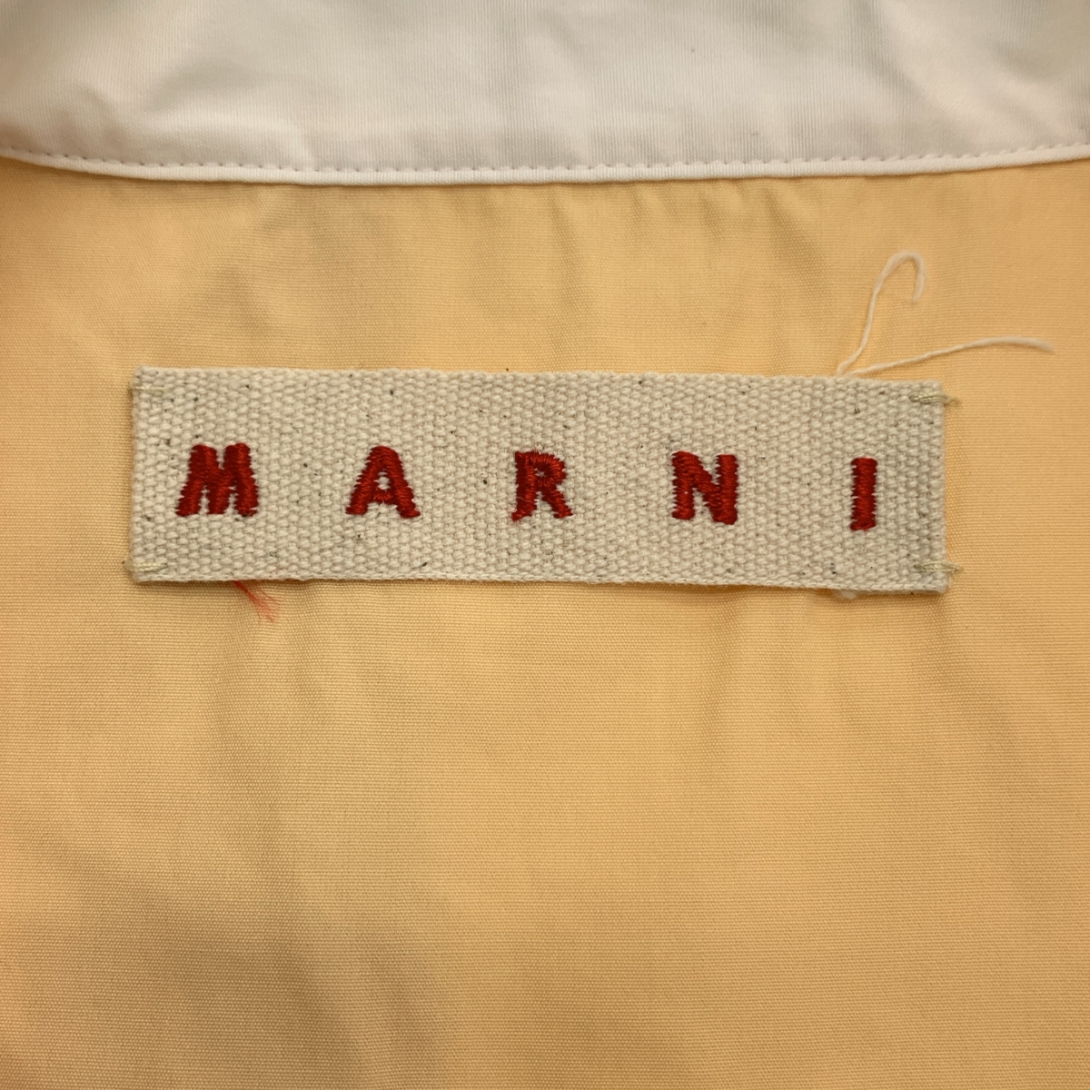 MARNI / マルニ 2トーンカラー ノースリーブ ロングフロント シャツ