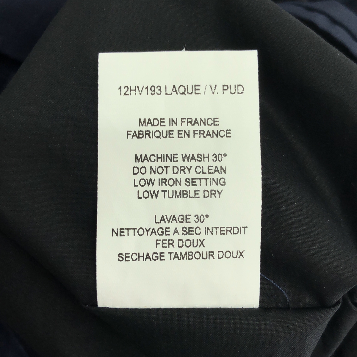 CASEY CASEY / ケーシーケーシー PUD JACKET ペーパークロスダブルフェイス  コットンジャケット