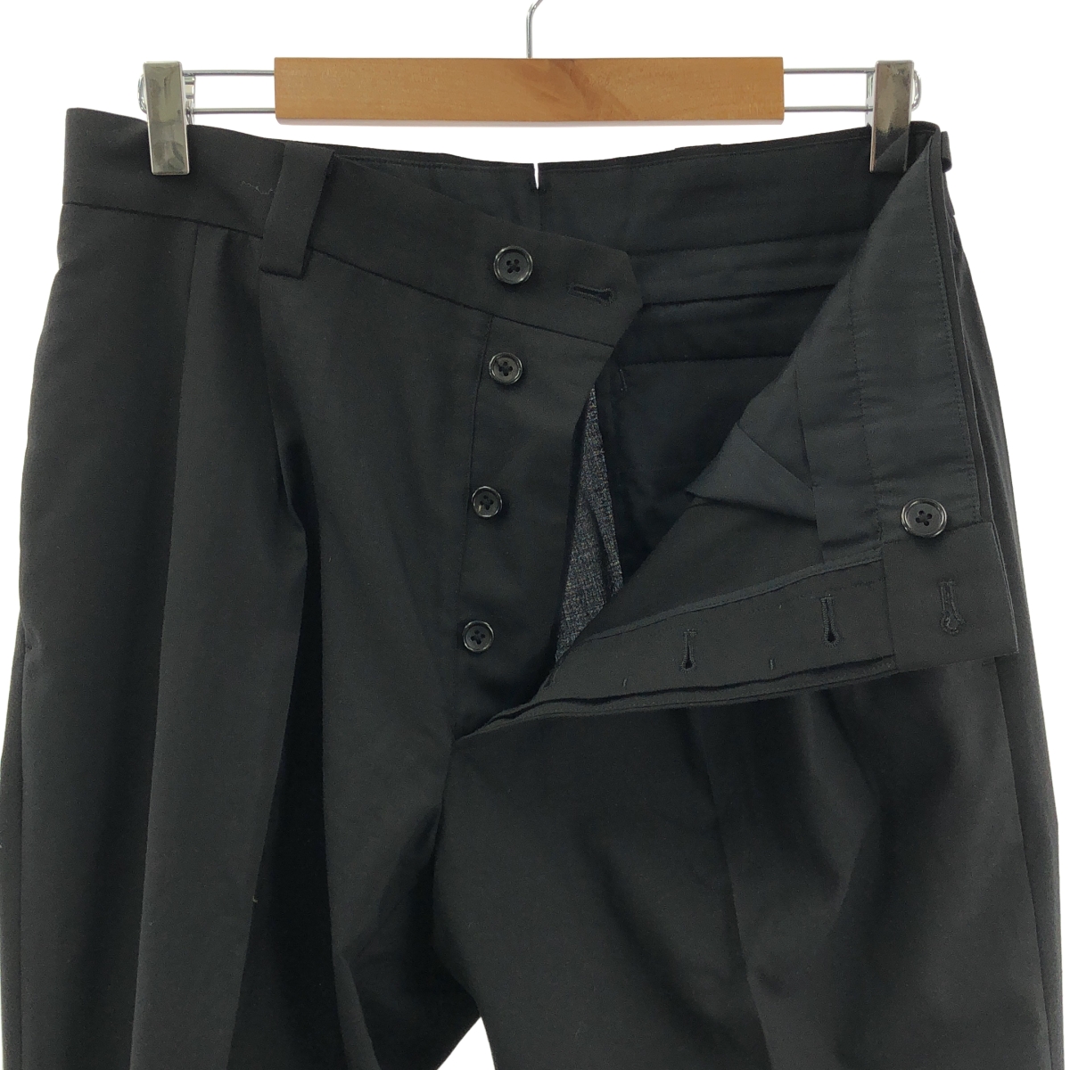 MARGARET HOWELL / マーガレットハウエル × FOX BROTHERS / 2タック スラックス パンツ